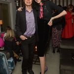 With Jagger last fall, to celebrate the launch of her collaboration with Banana Republic<br/>